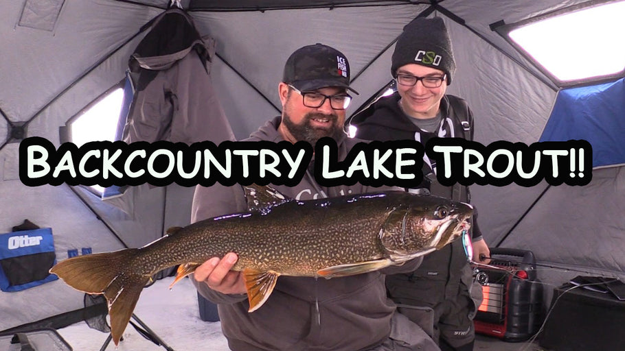 First Ice Fishing Lake Trout trip of the year! (Northern Manitoba)
