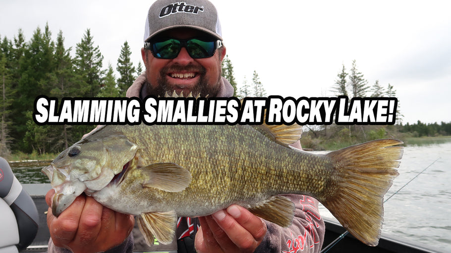 Small-Mouth Bass at Rocky Lake Manitoba!